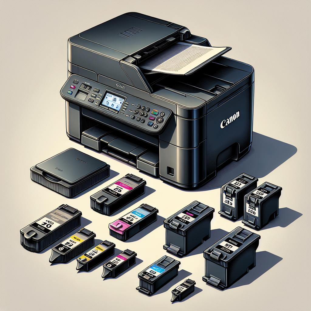 canon pixma ts3350 tusze