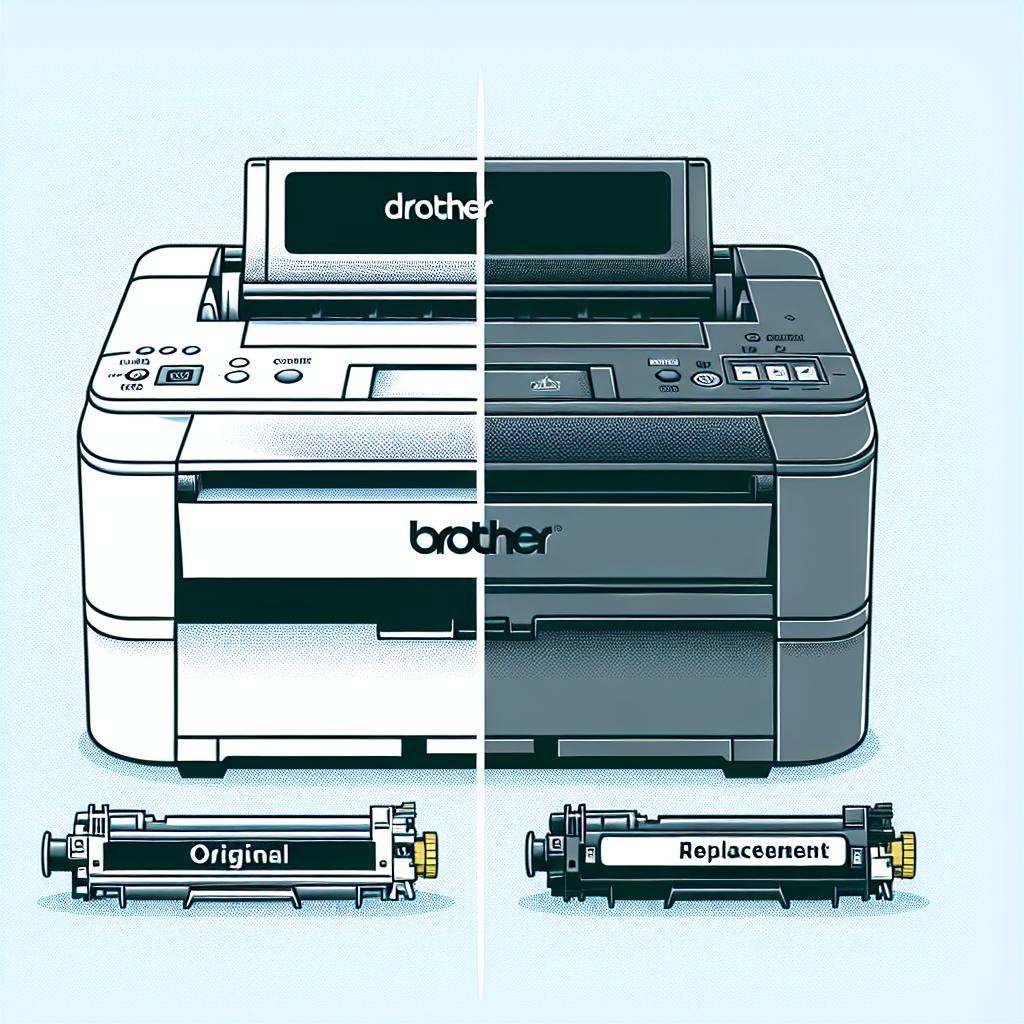 Jak wybrać tonery do Brother DCP-1622WE - zamienniki i oryginalne